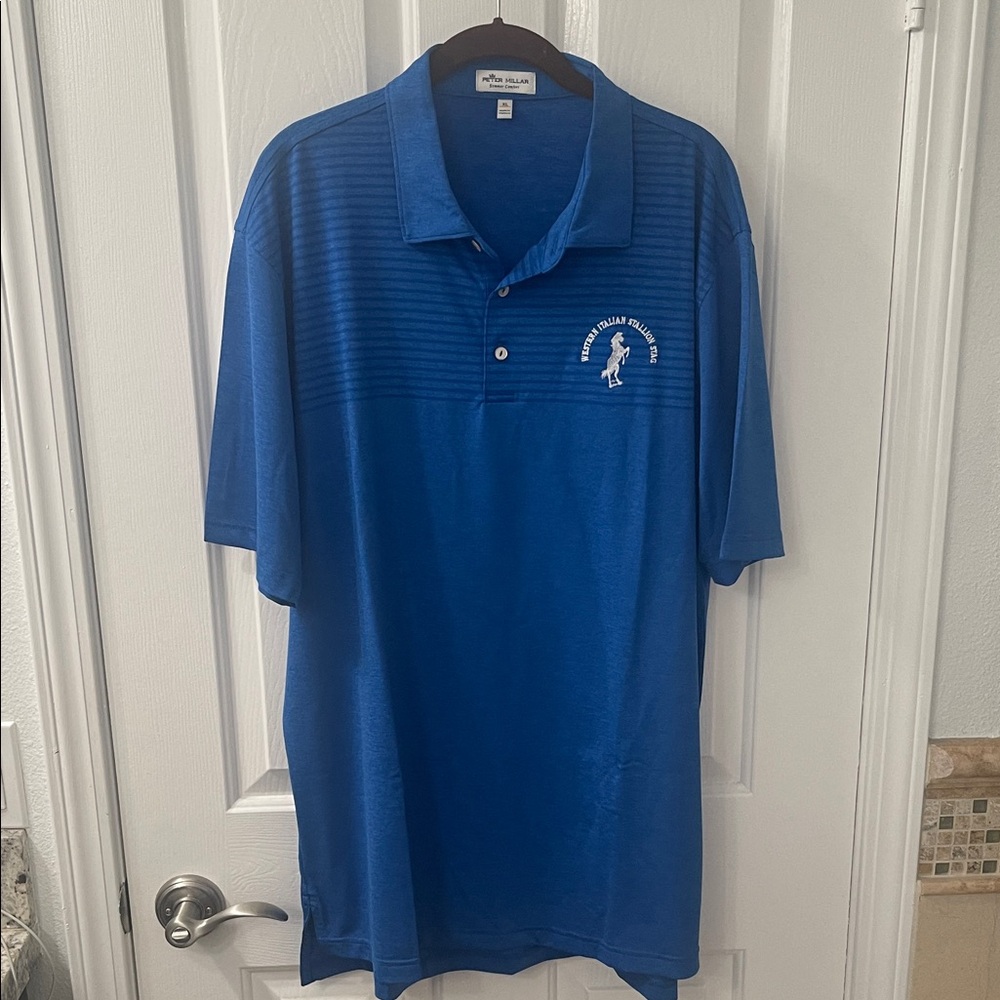 Peter Millar Royal Blue Polo Shirt